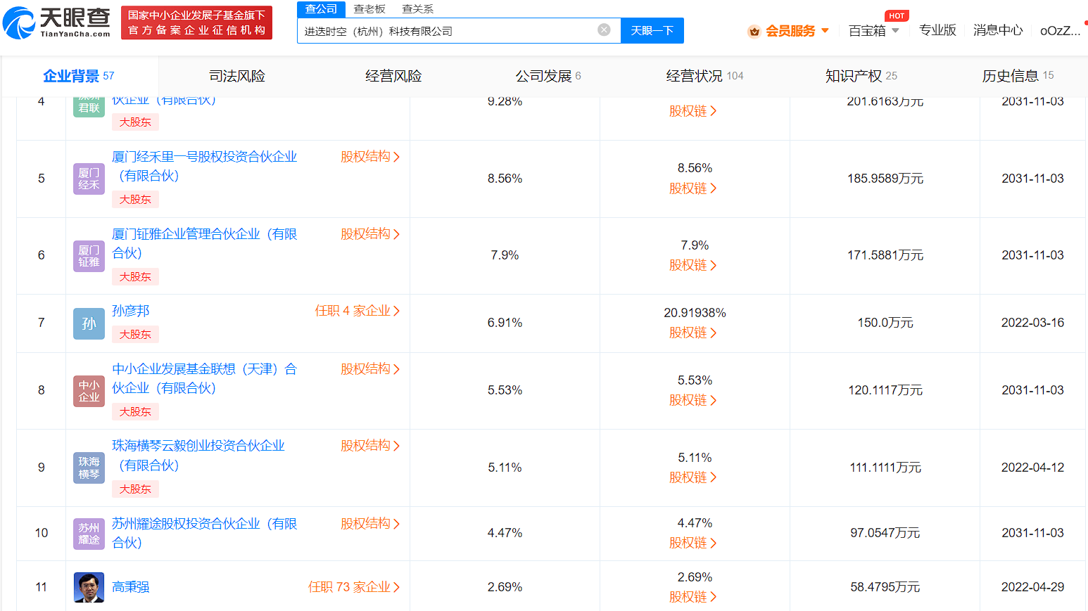 联想等入股计算芯片企业进迭时空