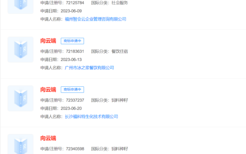 网易云音乐申请向云端商标 多方抢注向云端商标