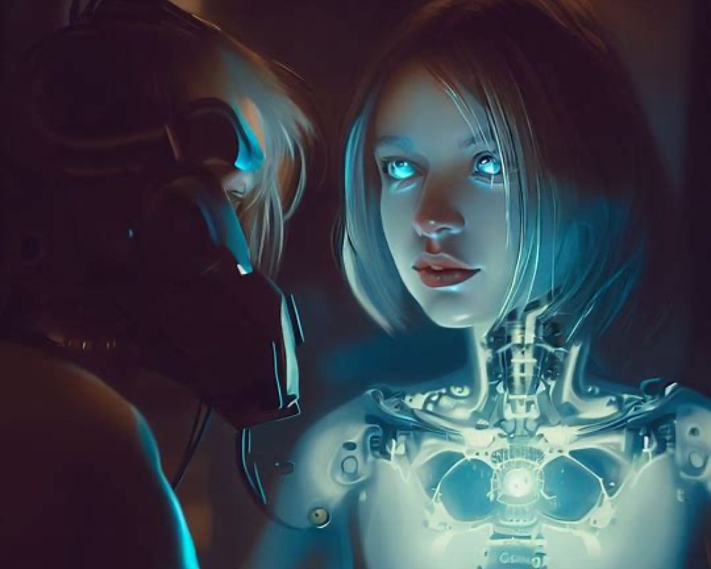 未来少女：人类实现把灵魂转移至机器人身上