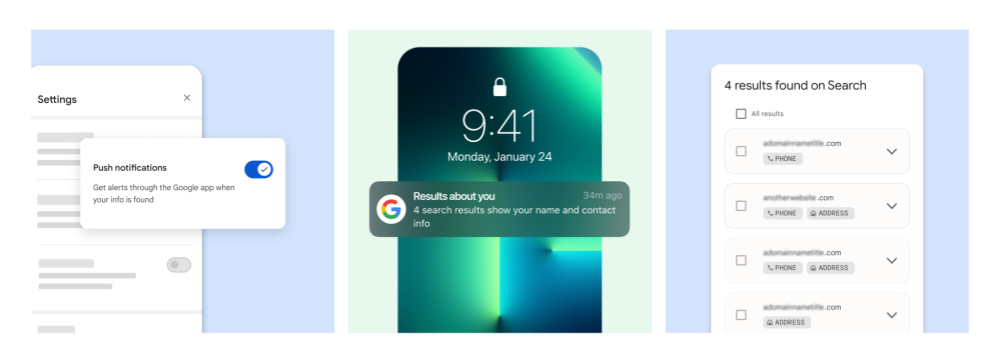 Google推新功能从搜索中查找和删除个人信息、露骨图片变得更加容易