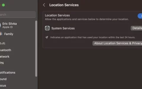 苹果升级 macOS Ventura 13.5 后出现问题   无法管控应用位置服务