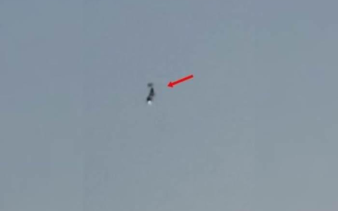 香港上空出现会反光的UFO 是海市蜃楼还是外星人飞碟？