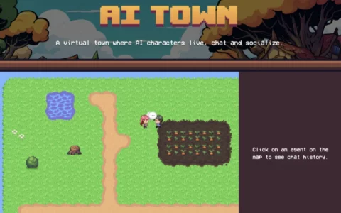 a16z开源AI Town代码可自由创建人工智能驱动的虚拟世界