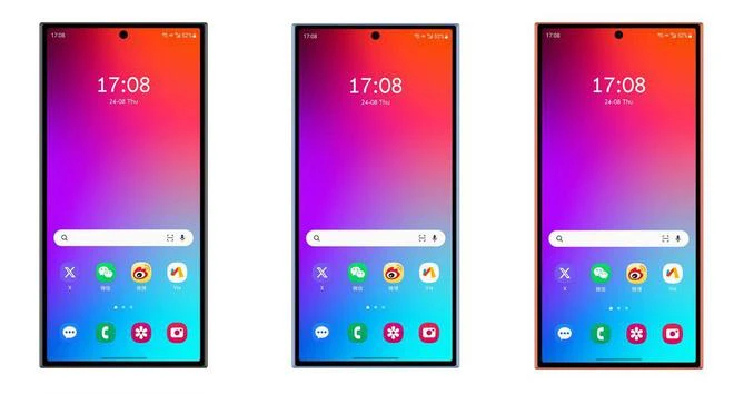 三星Samsung Galaxy S24 Ultra手机高清渲染图 传李一焕操刀设计