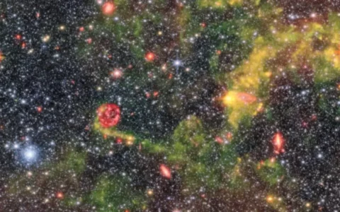 天文学家用韦伯太空望远镜观测巴纳德星 拍摄星际尘埃美景