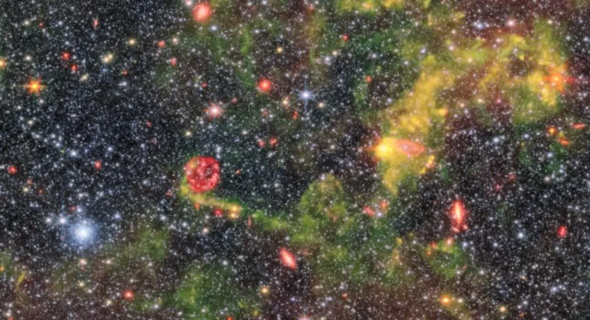 天文学家用韦伯太空望远镜观测巴纳德星 拍摄星际尘埃美景