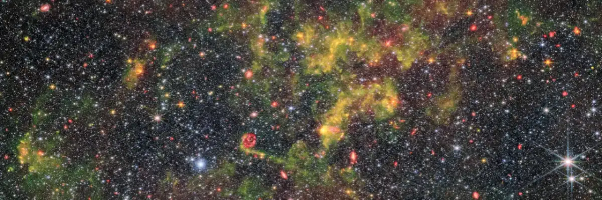 天文学家用韦伯太空望远镜观测巴纳德星 拍摄星际尘埃美景