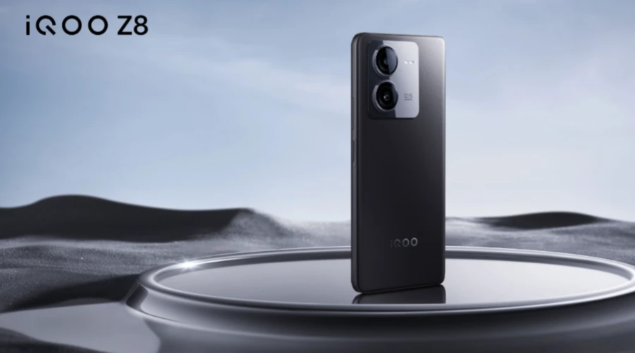 iQOO Z8 手机外观公布三款配色搭载零感蓝光原彩屏