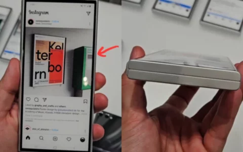 疑似Samsung Galaxy Z Fold6原型机酷似Galaxy S24 Ultra（图片+视频）