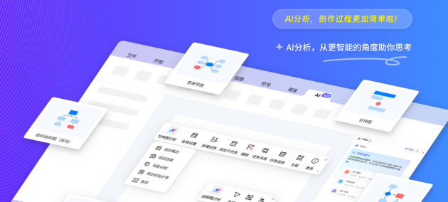 亿图图示PC端V12.6.0支持AI一键绘制10种专业图表,让绘图更加简单高效