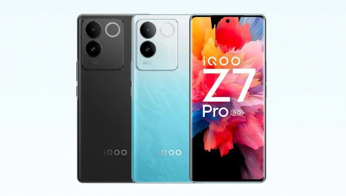 iQOO Z7 Pro在印度推出 采用6.78英寸曲面AMOLED显示屏