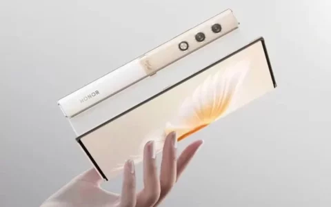 荣耀HONOR V Purse钱包折叠屏概念手机图赏 仅薄9mm厚度