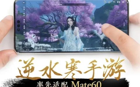 网易《逆水寒》手游率先完成华为 Mate 60 / Pro系列手机适配