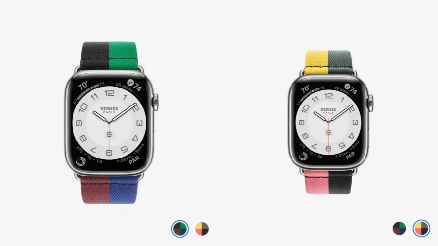 苹果发布会前夕 爱马仕Hermès官网下架了Apple Watch全系列皮表带