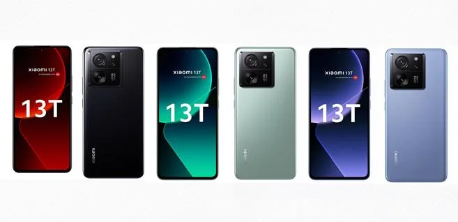 小米Xiaomi 13T和13T Pro价格及配色图片泄露