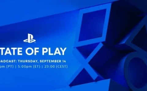 PlayStation将在9月14日举办一场游戏状态发布会