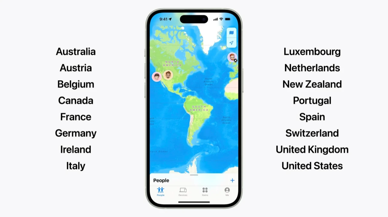 苹果iPhone 14/15的卫星紧急求救功能免费两年将覆盖16个国家