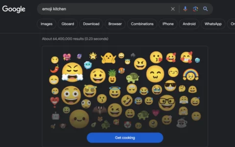 Google谷歌Emoji Kitchen开放iPhone也可以使用了