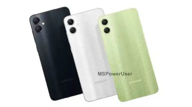 三星Galaxy A05宣传图片泄露 拥有三种颜色