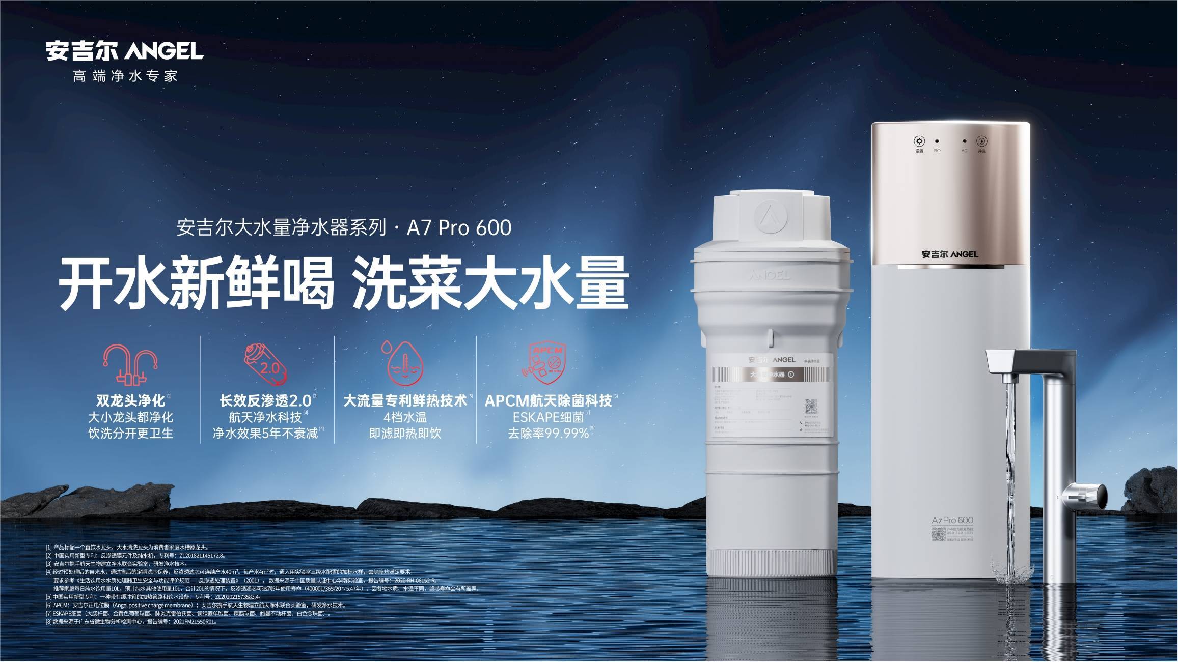 安吉尔净热新品A7 Pro 600强势出圈，科技领先获多方好评！ 