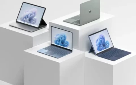 微软发布新款电脑Surface Laptop Studio 2 和 Surface Laptop Go 3等