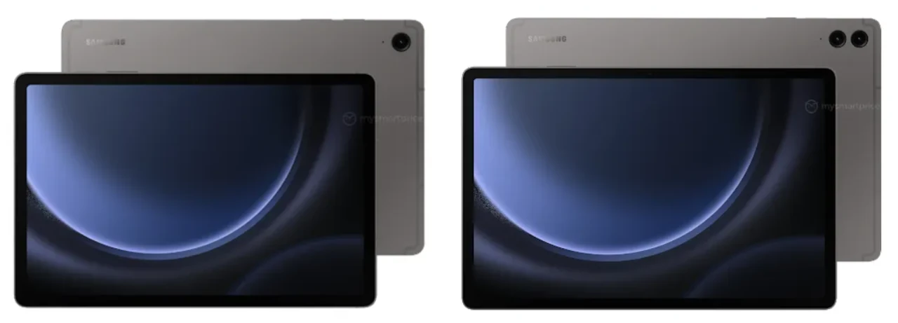 三星Samsung Galaxy Tab S9 FE和S9 FE+平板电脑大量渲染图曝光