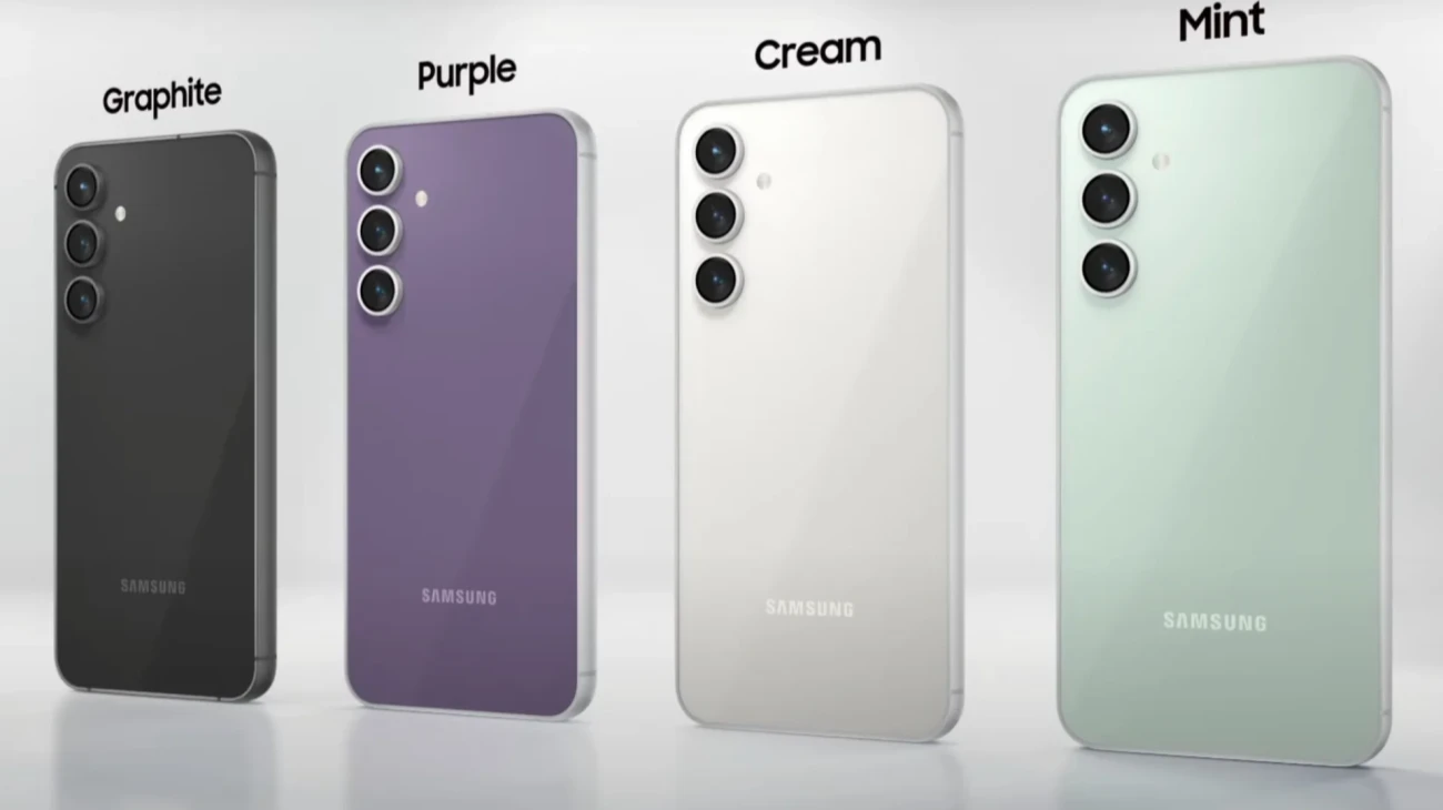 三星Galaxy S23 FE六种颜色可选 美国10月26日上市售599美元