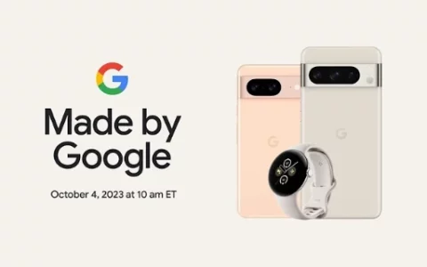Made By Google 2023直播 Pixel 8 Pro和Pixel 8及PixelWatch 2新品发布