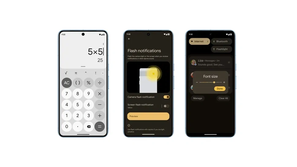 Android 14系统已经推送至Google Pixel 4a以上Pixel设备
