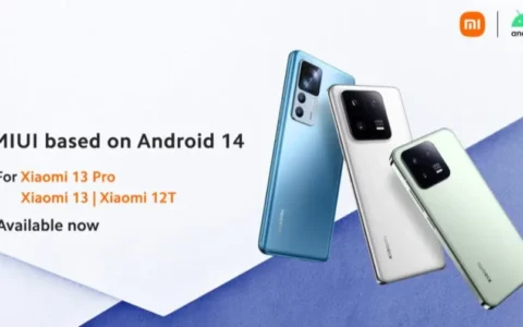 Xiaomi小米13系列和小米12T手机推出基于Android 14稳定MIUI更新