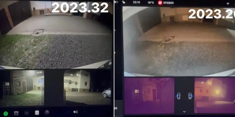 特斯拉通过软件更新大大提高其汽车的摄像头质量