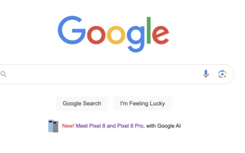 Google在搜索引擎首页推广Pixel 8和Pixel 8 Pro 谷歌越来越重视手机业务