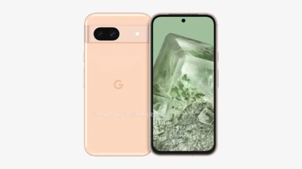 Google Pixel 8a手机高清渲染图泄露 外观似Pixel 8配备6.1英寸显示屏
