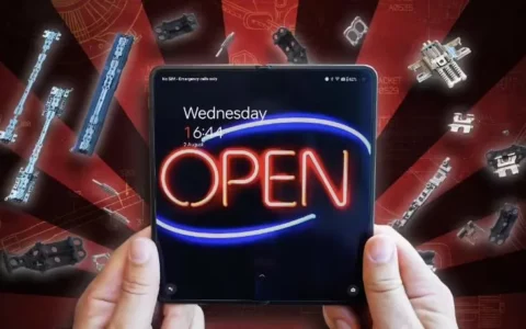 一加OnePlus Open折叠屏手机真机曝光 方正机身设计