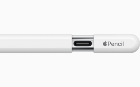 苹果发布配备USB-C的新款Apple Pencil 售价79美元起