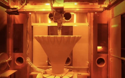 NASA 在 6000 华氏度下测试 3D 打印火箭发动机喷嘴