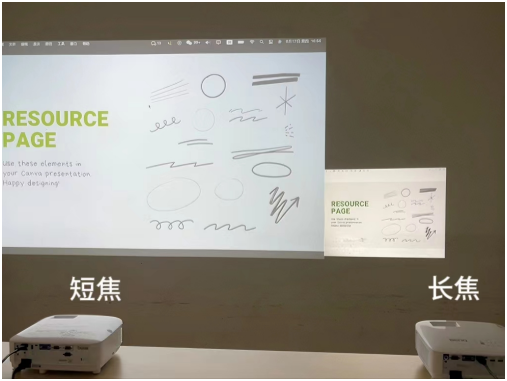 小空间怎么实现大屏？短焦投影开启会议新体验！