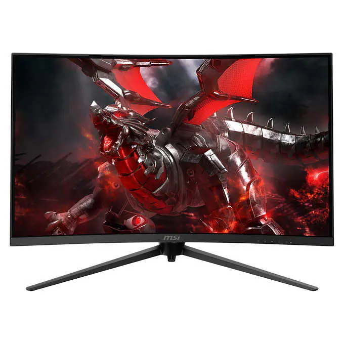 MSI G271CQR 27" 2K 165Hz VA 曲面显示器 在Costco网站只要9.99还包邮