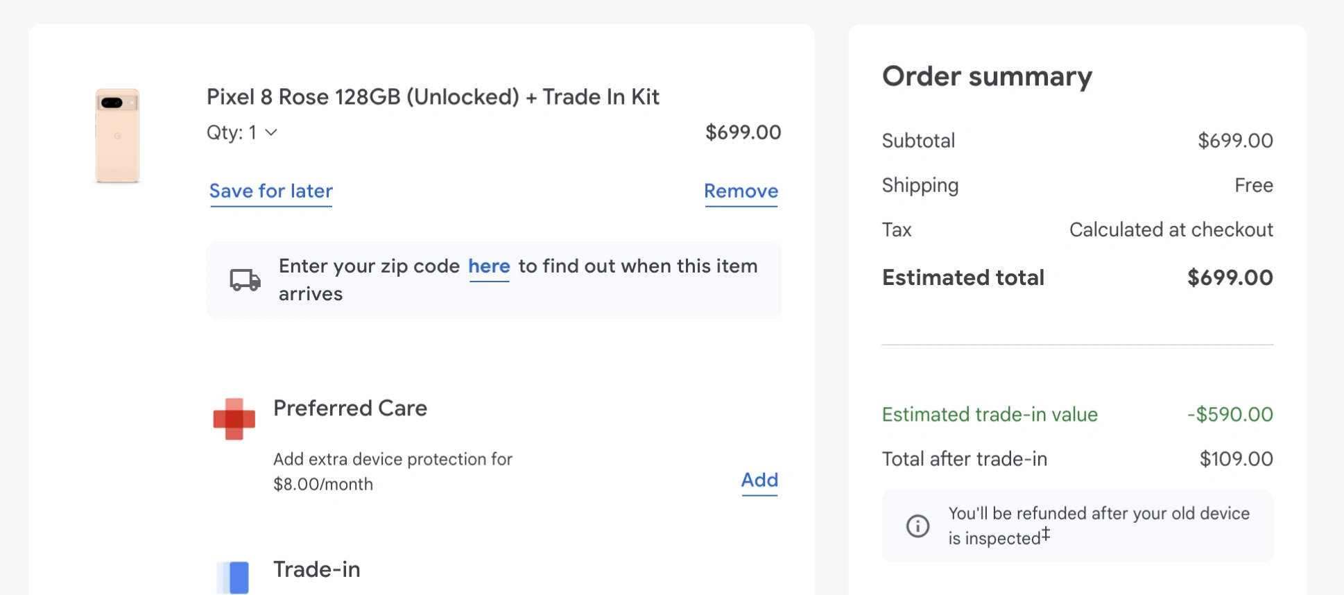 Google Pixel 8无锁版这样买仅109美元 Google Store谷歌商店大促杀疯了