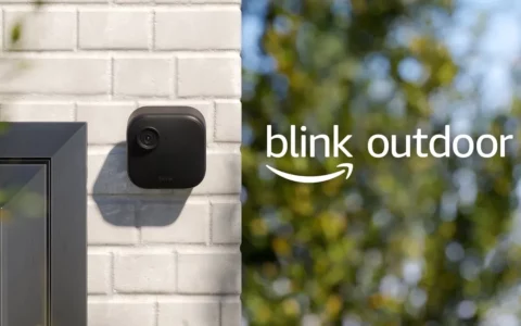 全新Blink Outdoor 4无线智能安全摄像头亚马逊美国降价50%，省135美元！