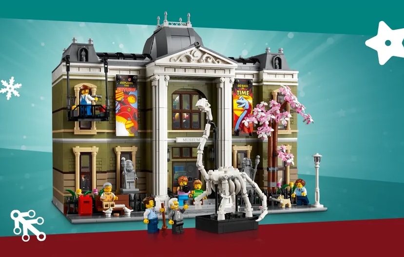 LEGO圣诞款套装 会员购物满即送价值.99圣诞拼搭包