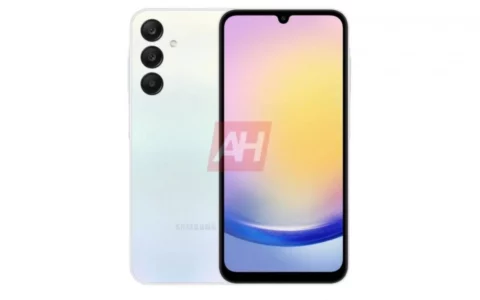 三星Samsung Galaxy A25官方效果图泄露