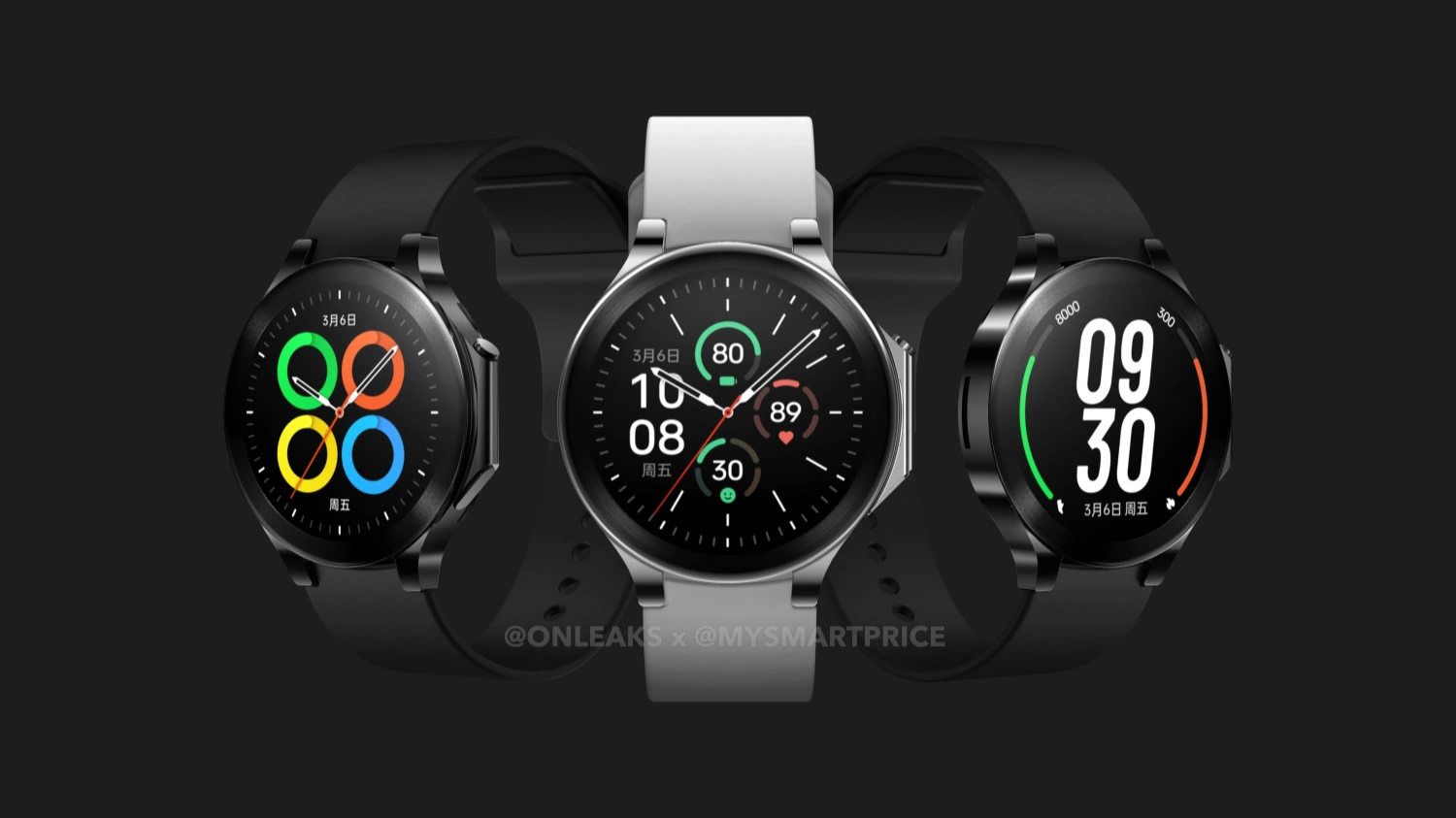 OnePlus Watch 2智能手表高清渲染图曝光 传明年与OnePlus 12一起发布