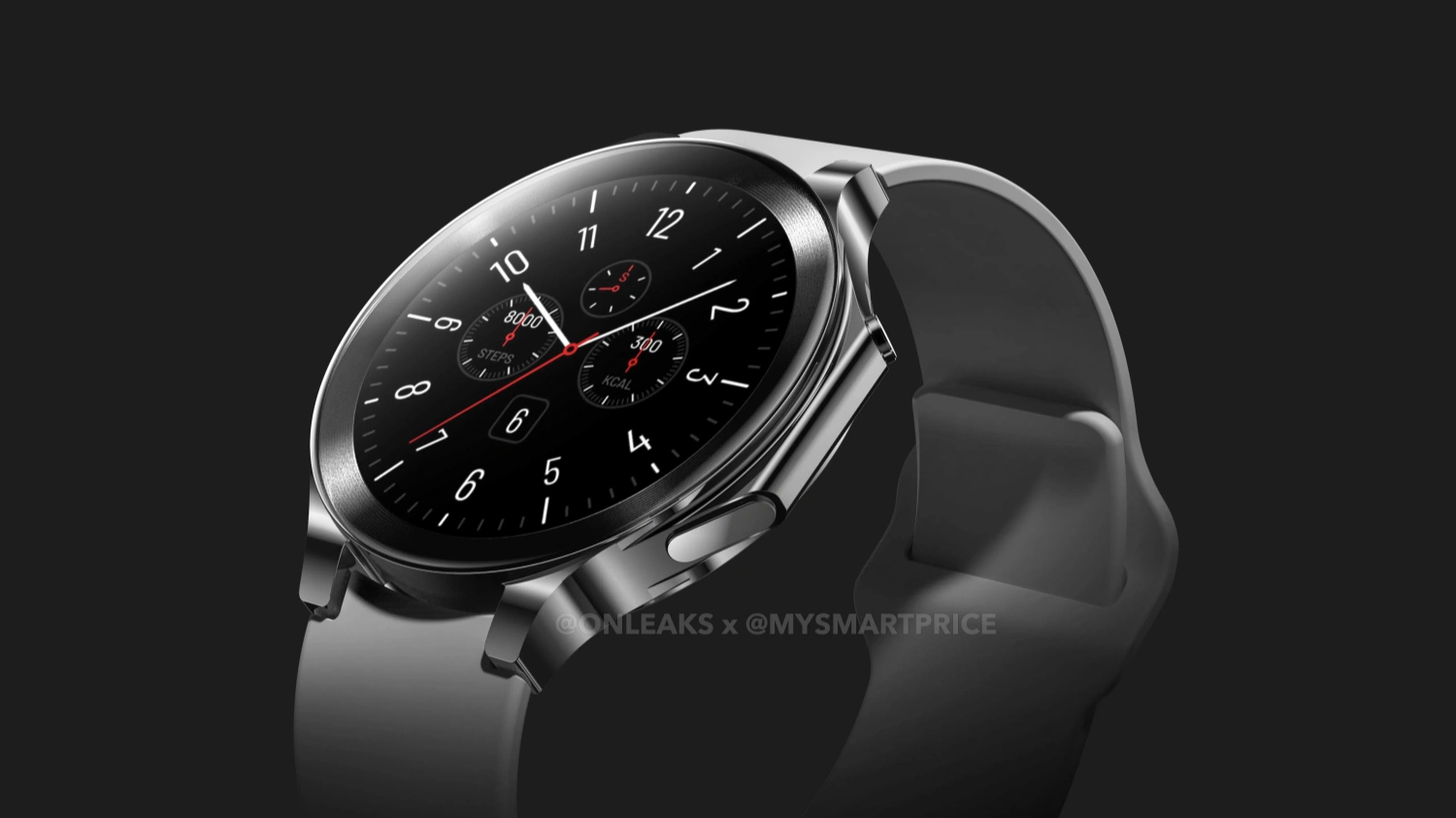 OnePlus Watch 2智能手表高清渲染图曝光 传明年与OnePlus 12一起发布