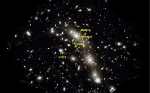 密苏里大学天文学家发现宇宙中的14个闪烁天体 星团称为圣诞树星系团