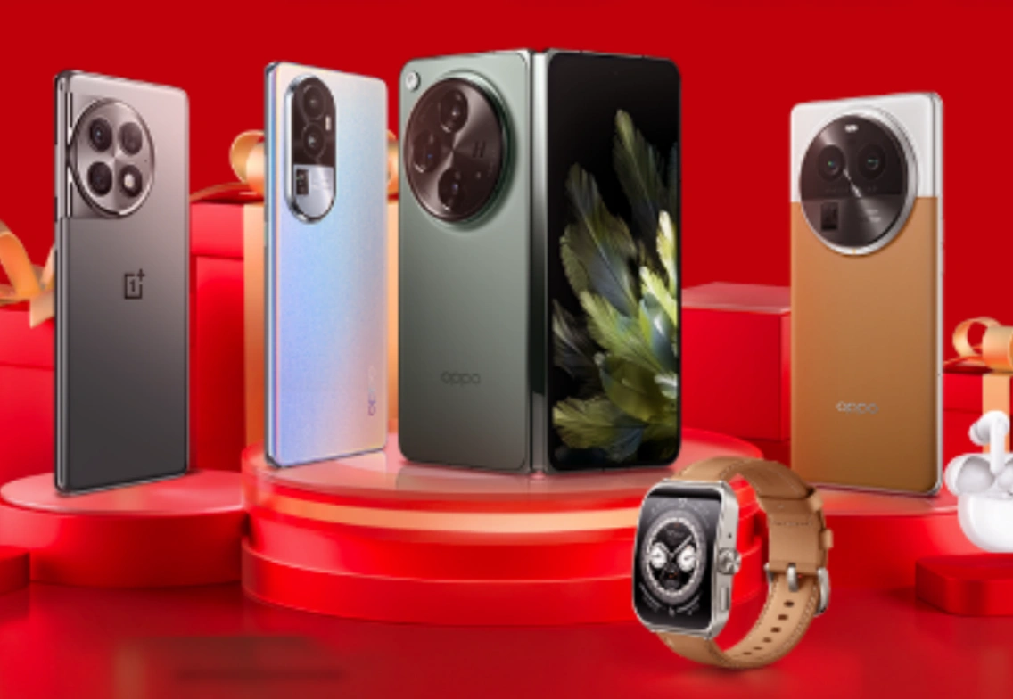 OPPO双11战报出炉：one plus Ace 2 Pro、OPPO Find N3 登顶多平台榜单