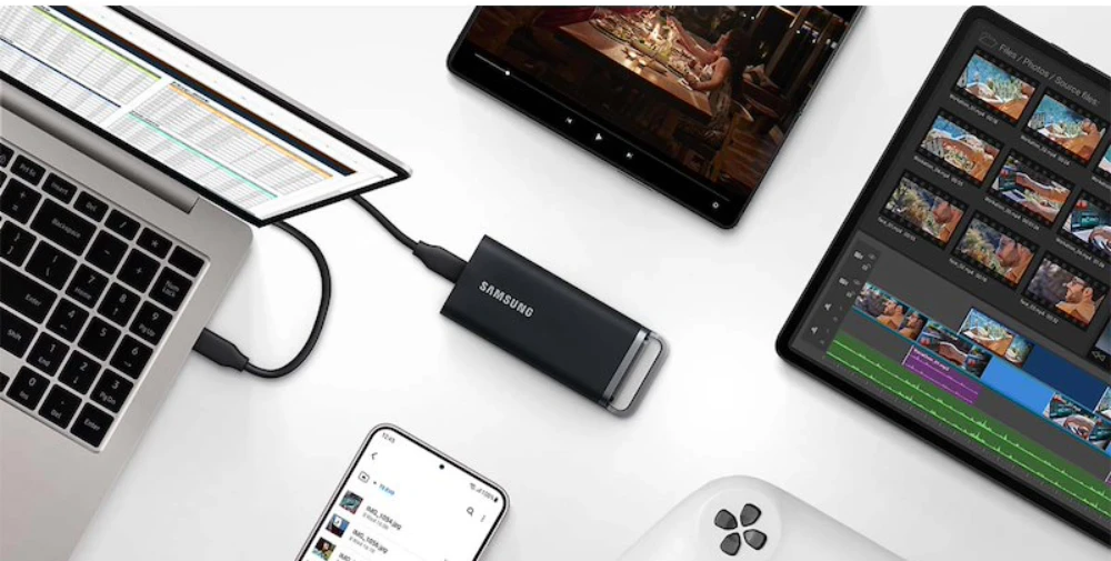 三星T5 Evo移动SSD传输速度可达460MB/s 8TB售价650美元