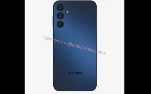三星Samsung Galaxy A15参数外观曝光：采用6.5寸90Hz屏幕