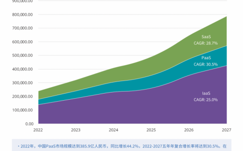 “下一代云”白皮书发布：PaaS成为核心增长动力 腾讯云市场份额第二