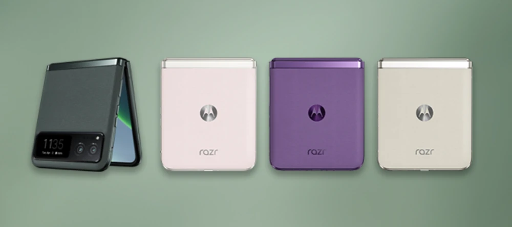 摩托罗拉Motorola razr 2023翻盖手机亚马逊美国优惠29% 仅需499.99 美元